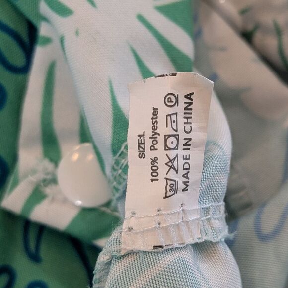 2/$10 🐾 New Size Large Tropical Leaf Print Dog Shirt - Cat Shirt 🐾 - Picture 7 of 7